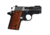 Stoner CNC SIG P938 G10 Gun Grips Aggressive Starburst Fits Sig Sauer 9mm P938 Pistol, Orange Black, Ambi, STO-P938-AS-AM-ORG
