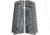 Stoner CNC Slash and Burn G10 Gun Grips fit Taurus PT1911, Grey Black, PT1911-Magwell, STO-PT19-SB-MAG-GRB