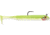 Storm 360GT Searchbait Minnow, 2.5", 3/32oz Jig, #2 Hook 1 Rigged/2 Bodies, Chartreuse Ice, SBM25CI-332J