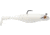 Storm 360GT Searchbait Shad, Sinking, 3-1/2", 1/4oz, #2/0 Hk, 1 Rigged Two Bodies, Pearl Ice, SBD35PI-14J