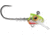Storm 360GT Swimmer Jig Head, Fits 3.5in Body Length, 1/8oz Jig, #2/0 VMC Coastal Black Hook, Chartreuse Ice, SJS35CI-18J