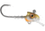 Storm 360GT Swimmer Jig Head, Fits 3.5in Body Length, 1/8oz Jig, #2/0 VMC Coastal Black Hook, Smelt, SJS35SMT-18J