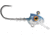 Storm 360GT Swimmer Jig Head, Fits 3.5in Body Length, 1/8oz Jig, #2/0 VMC Coastal Black Hook, Tru Blue, SJS35TB-18J