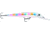 Storm Deep Thunderstick Madflash Jr, Floating, Ghost Wonder Bread UV, 3 1/2in, 5/16oz, DJM675