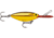 Storm Original Hot N Tot 07 Hard Bait, Metallic Gold / Red Lip, AH135