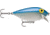 Storm Original Thinfin Shallow Crankbait, Floating, Metallic Silver/Blue, 2 1/2in, 1/5oz, TF06102