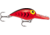 Storm Original Wiggle Wart 05 Hard Bait, Fluorescent Red / Black HB, V90