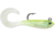 Storm WildEye Curl Tail Minnow 02 Soft Bait, Shiner Chartreuse Silver, WCM02SHCS
