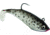 Storm WildEye Swim Shad, Floating, Black Crappie, 1/4oz, 3in, 3 per Pack, WSS03BCP