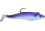 Storm WildEye Swim Shad, Floating, Purple Shad, 1/4oz, 3in, 3 per Pack, WSS03PSD