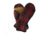 Stormy Kromer Ida'S Mittens - Womens, Leather/Wool Black/Red Tartan, Medium 51890-000050-260-98F