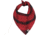 Stormy Kromer Pet Bandana, Red/Black Plaid, LG, 54820-000060-317-305