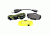 Streamlight Bandit Headlamp w/Head Strap/USB Cord, Yellow, 61700