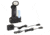 Streamlight Knucklehead 200 Lumen Flashlight, 120V AC/DC Steady PiggyBack Charger, Black 90613