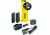 Streamlight Survivor Div 2 Flashlight, Yellow - AC/DC chargers, PiggyBack Charge base, 2 batteries