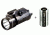 Streamlight TLR-1 C4 LED Rail-Mounted Weapon Flashlight w/ Streamlight Flashlight Replacement 3V CR123 Lithium Batteries - Pack of 12