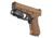 Streamlight TLR-7X Contour Remote Weapon Light, 500 Lumens, Most Glocks Gen 4/5, w/ Mounting Key, CR123A, Black, 69428