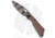 Strider Knives SnG Folding Knife, 3.50in, CPM S30V, Spear Point Blade, G-10, Brown Handle, Tiger Stripe, Brown/Black, 8.20 inch, BHQ-10720