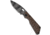 Strider Knives SMF-CC Folding Knife, 3.90in, CPM 154, Spear Point Blade, G-10, Brown Handle, Brown/Black, 9.00 inch, BHQ-10455