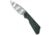 Strider Knives SMF Folding Knife, 3.875in, CPM S30V, Spear Point Blade, G-10, Green Handle, Green/Black, 9.00 inch, BHQ-36672