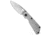 Strider Knives SnG Folding Knife, 3.50in, CPM S30V, Spear Point Blade, G-10, Gray Handle, Standard, Gray/Gray, 8.20 inch, BHQ-33684