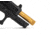 Strike Industries 4.46in Threaded Barrel for Glock 19, 1-10 Twist Rate, 1/2x28 TPI, TiN, SI-G-THDBARREL-19-TIN