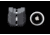 Strike Industries AirTag Picatinny Holder, Black, One Size, SI-iHolder