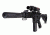 Strike Industries Mid Length Barrel Extension, Black, 16in SI-COBRADB16M