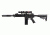 Strike Industries Mid Length Barrel Extension, Black, 16in SI-COBRADB16M