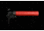 Strike Industries Carbine Length Pistol Receiver Extension/Buffer Tube, Red, One Size, SI-AR-CARPRE-SLICK-RED