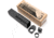 Strike Industries CZ EVO S1-3 Polymer Handguard w/ Optional Aluminum Faux Suppressor, Black, One Size, SI-CEVO-AL-FS-BK