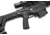 Strike Industries Flat Top AR15 Rubber Over-Mold Pistol Grip without Beavertail in 15 Degree, Black, SI-AR-NBPG-15