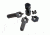 Strike Industries HEX  60/90 Degree Selector Switch and End Cap, Black SI-AR-HS60/90-3in1