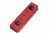 Strike Industries Link Rail Section 6 Slots Fits Most Keymod and M-LOK Version Mounting Surfaces, Red SI-Link-RS-6-RED
