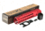 Mega Fins XL Handguard Rail Keymod, Red, 10in