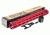 Mega Fins XL Handguard Rail Keymod, Red, 15in