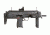 Strike Industries MP7 Backup Sight Top Rail with Anodized Aluminum, Black SI-MP7-BUSR