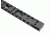 Strike Industries MP7 Backup Sight Top Rail with Anodized Aluminum, Black SI-MP7-BUSR
