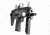Strike Industries MP7 Backup Sight Top Rail with Anodized Aluminum, Black SI-MP7-BUSR