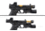 Strike Industries Strike Micro Threaded Comp, QUAD, Black, SI-MC-QUAD