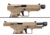 Strike Industries Strike Micro Threaded Comp, QUAD, Black, SI-MC-QUAD