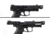 Strike Industries Strike Micro Threaded Comp, QUAD, Black, SI-MC-QUAD