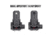 Strike Industries Polymer Backup Sights, Black, SI-SPBUS