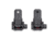 Strike Industries Polymer Backup Sights, Black, SI-SPBUS