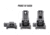 Strike Industries Polymer Backup Sights, Black, SI-SPBUS