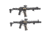 Strike Industries Polymer Backup Sights, Black, SI-SPBUS