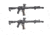 Strike Industries Polymer Backup Sights, Black, SI-SPBUS