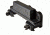 Strike Industries Ring Sight MC-10-80 Aluminum Housing, Battery Illuminated w/ Picatinny Rail Mount, SLE Model, Black, RS-MC-10-80 SLE