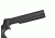 Strike Industries SI-AR-15/M16 Receiver Extension,7 Position Assembly, Black SI-AR-RE7P-KIT-BK