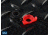 Strike Industries SI-Shock Buffer For Glock, Black/Red SI-GSB